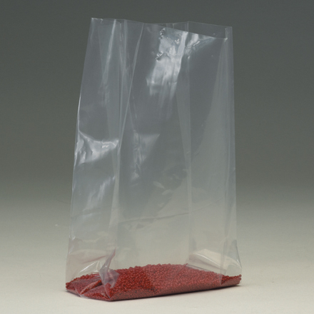 10 x 6 x 20" - 2 Mil Gusseted Poly Bags
