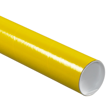 3 x 24" Yellow Tubes with Caps